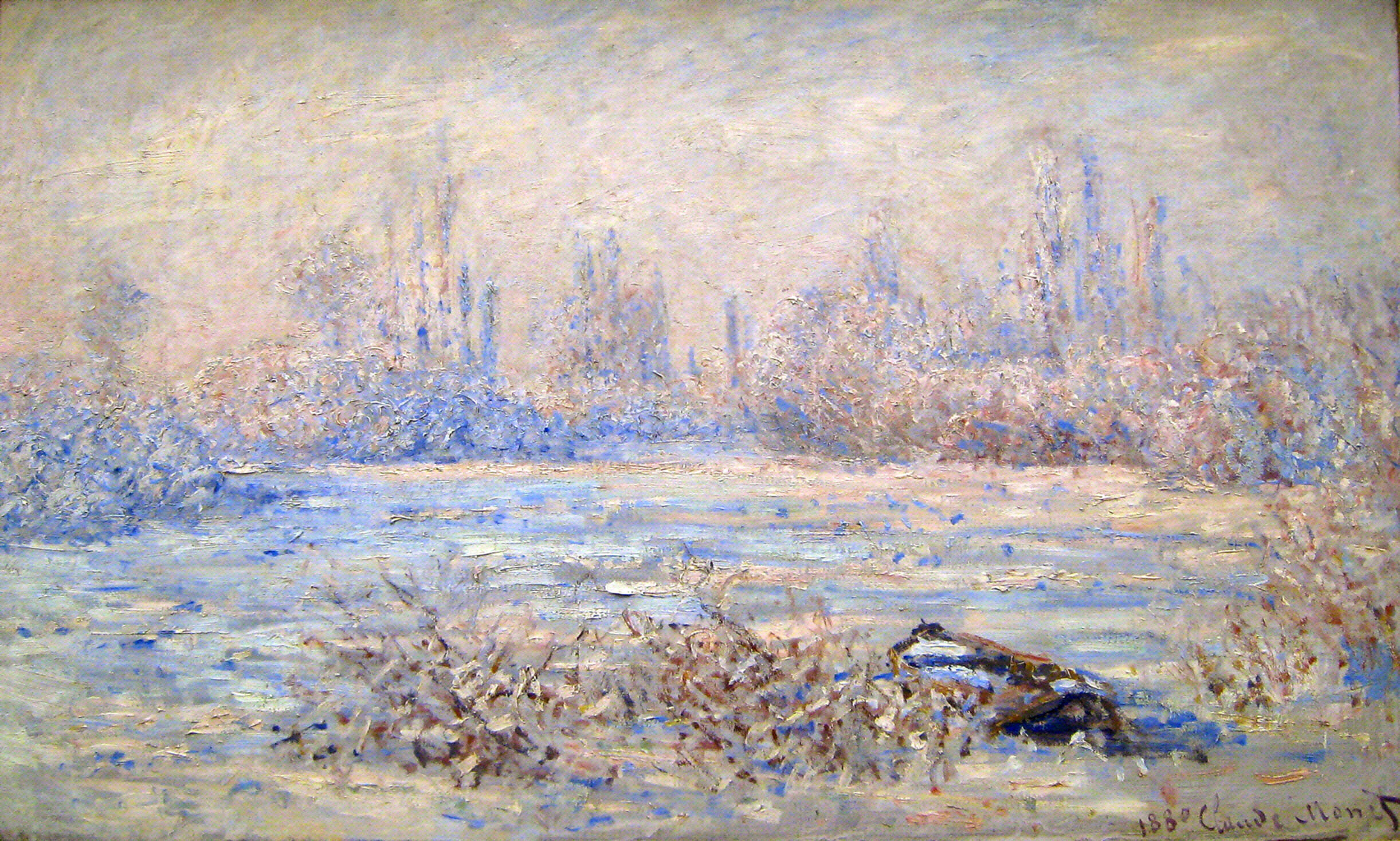 Frost near Vetheuil 1880